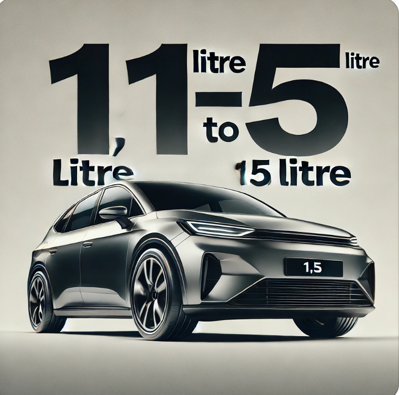 Service Plan for Vehicles 1.1 litre to 1.5 litre
